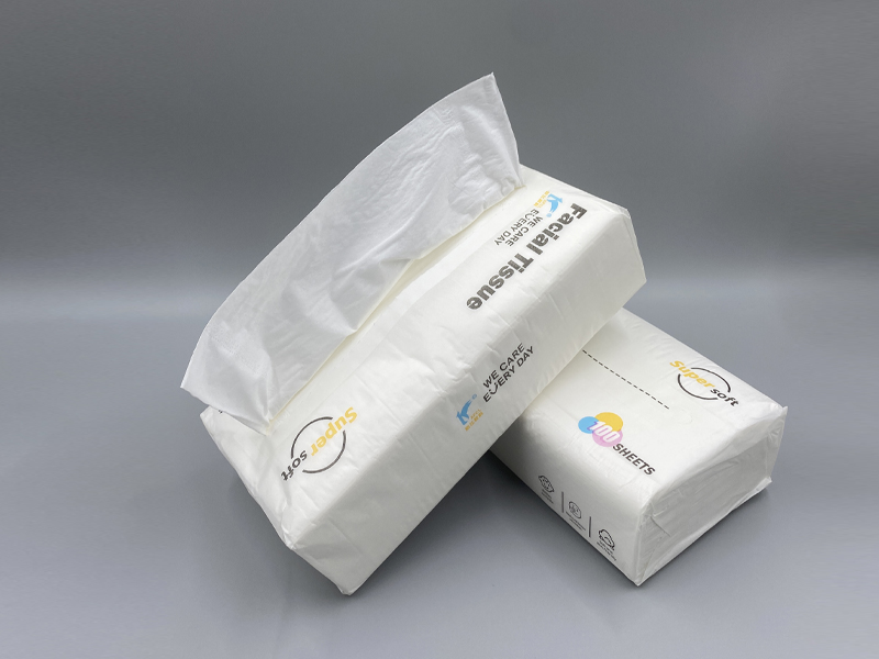 New Tissue in Plasic Free Paper Bag Production